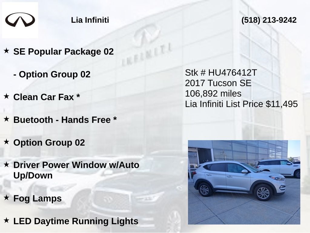 2017 Hyundai Tucson SE