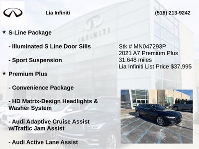 2021 Audi A7 55 Premium Plus quattro