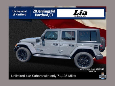2022 Jeep Wrangler Unlimited Sahara 4xe