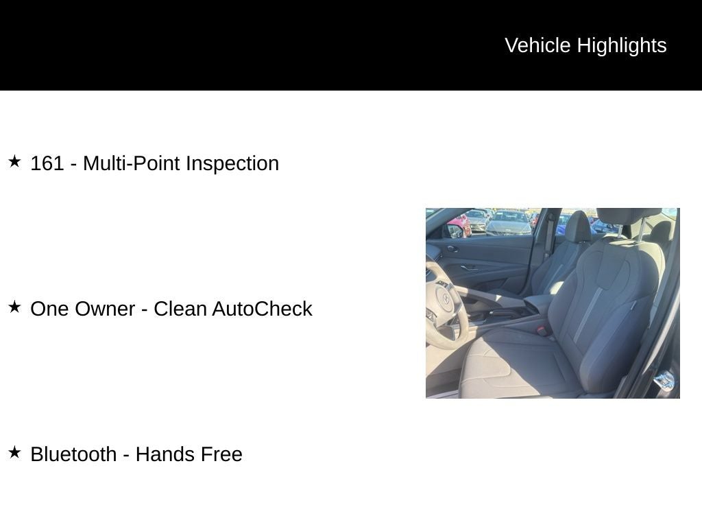 2024 Hyundai Elantra SE