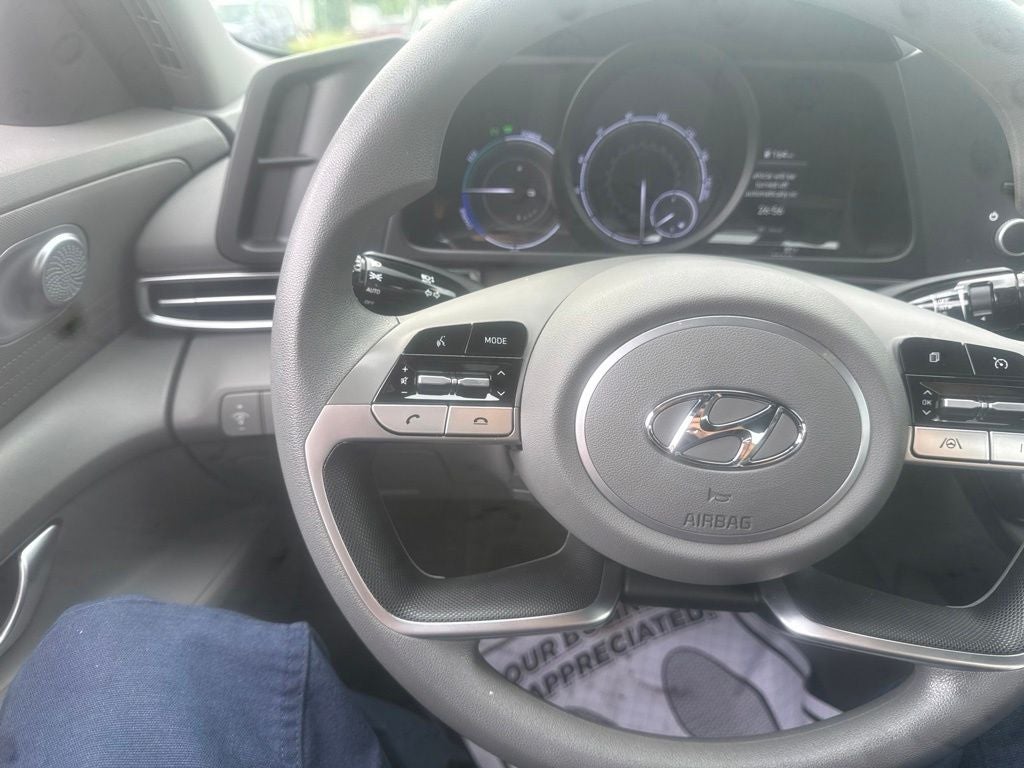 2021 Hyundai Elantra Hybrid Blue