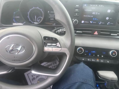 2021 Hyundai Elantra Hybrid Blue