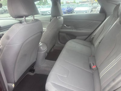 2021 Hyundai Elantra Hybrid Blue