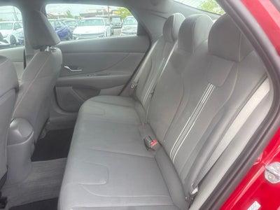 2021 Hyundai Elantra Hybrid Blue