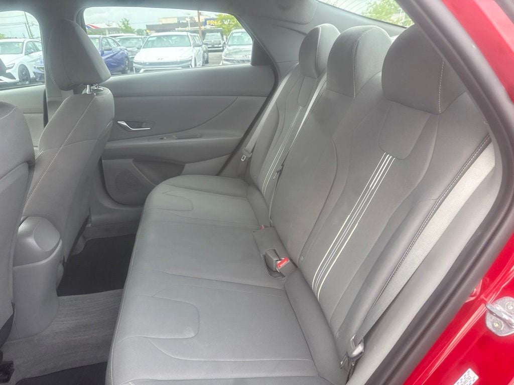 2021 Hyundai Elantra Hybrid Blue