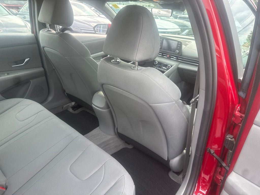 2021 Hyundai Elantra Hybrid Blue