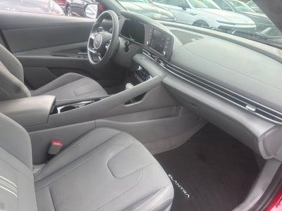 2021 Hyundai Elantra Hybrid Blue