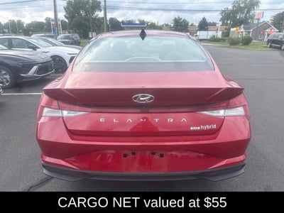 2021 Hyundai Elantra Hybrid Blue
