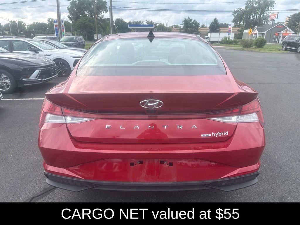 2021 Hyundai Elantra Hybrid Blue