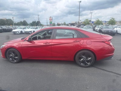 2021 Hyundai Elantra Hybrid Blue