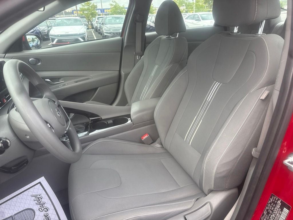 2021 Hyundai Elantra Hybrid Blue