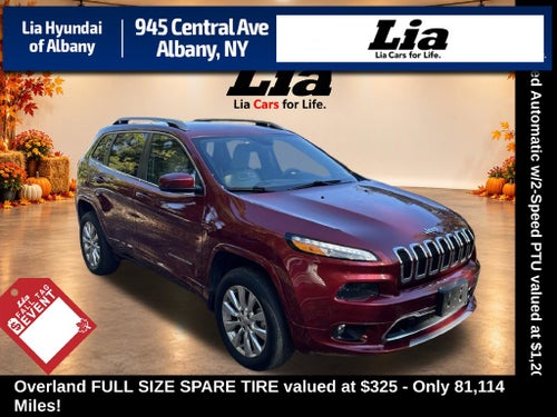 2017 Jeep Cherokee Overland