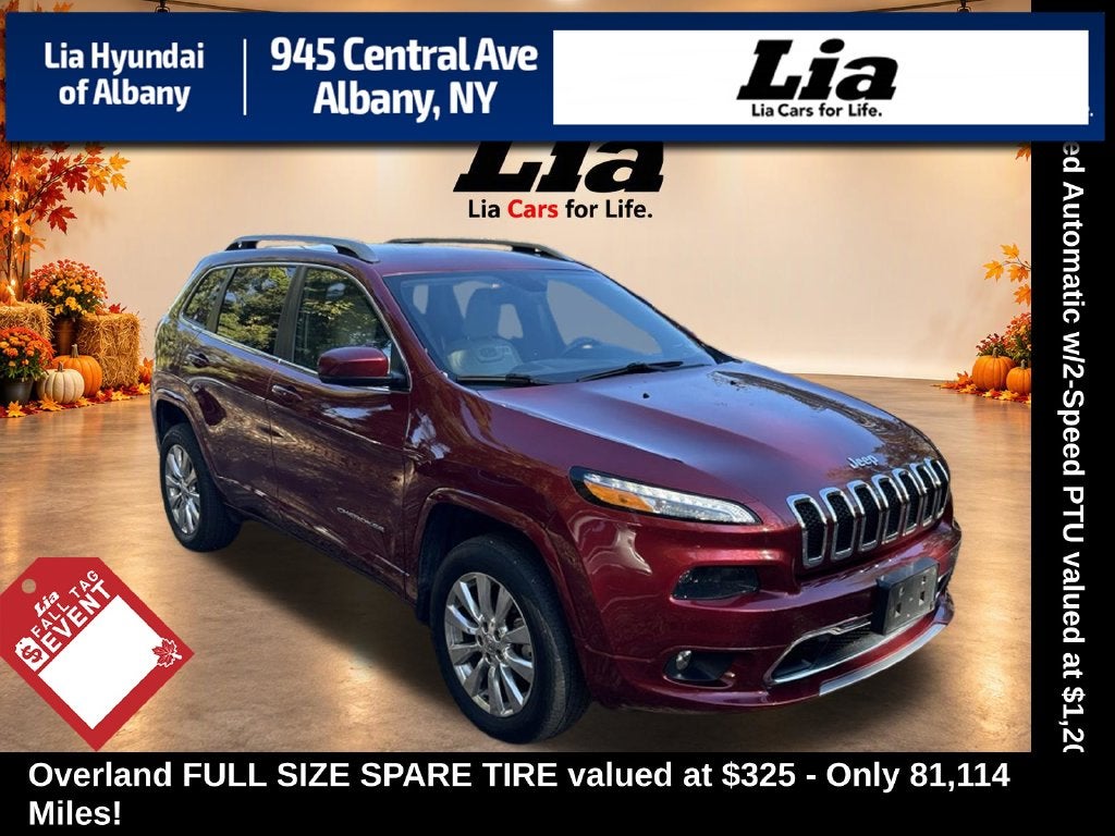 2017 Jeep Cherokee Overland