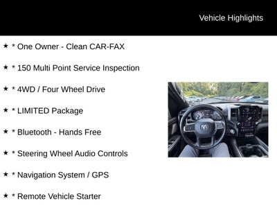 2021 RAM 1500 Limited