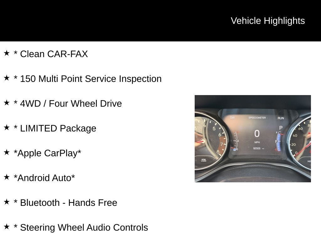 2018 Jeep Compass Limited