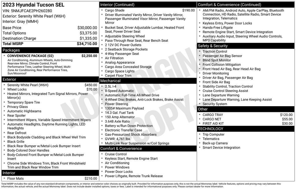 2023 Hyundai Tucson SEL