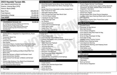 2023 Hyundai Tucson SEL