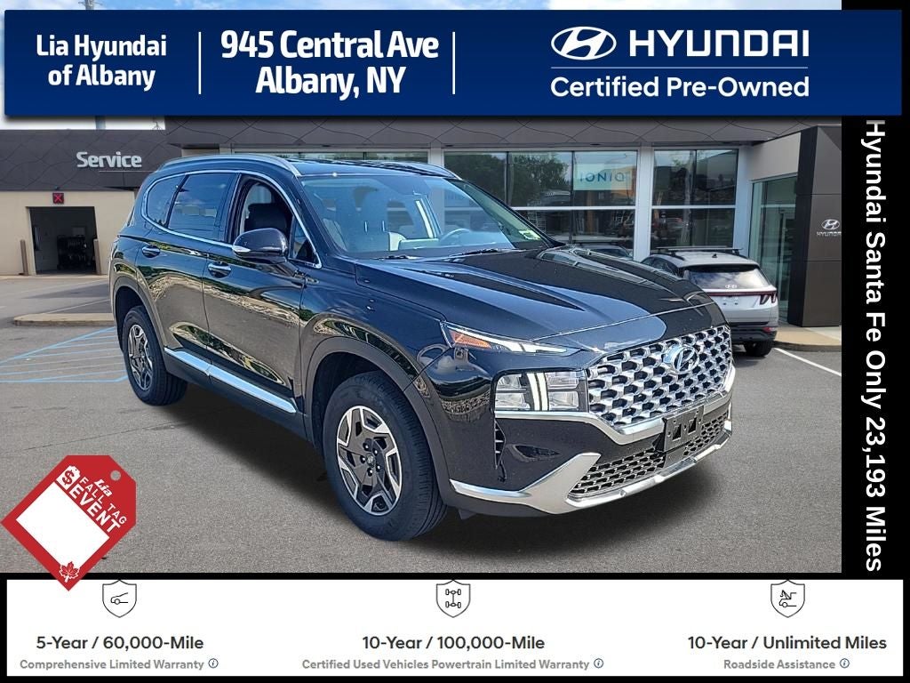 2023 Hyundai Santa Fe Hybrid Blue