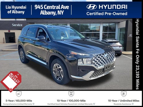 2023 Hyundai Santa Fe Hybrid Blue