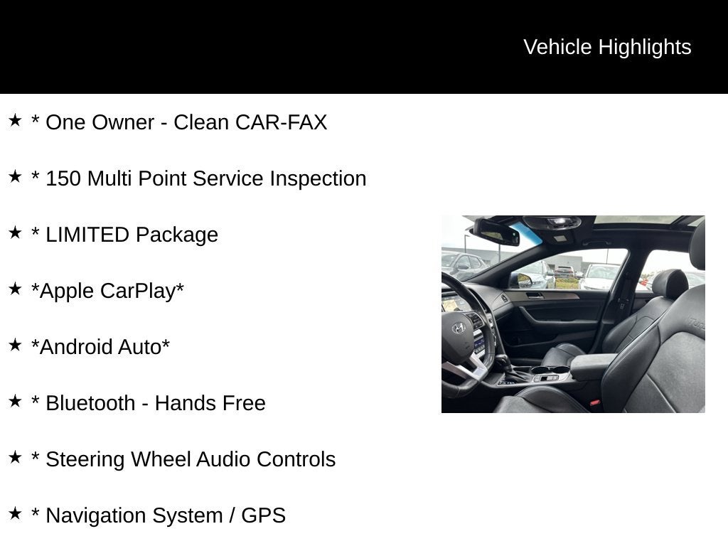 2019 Hyundai Sonata Limited
