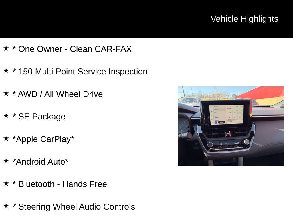 2024 Toyota Corolla Cross Hybrid SE