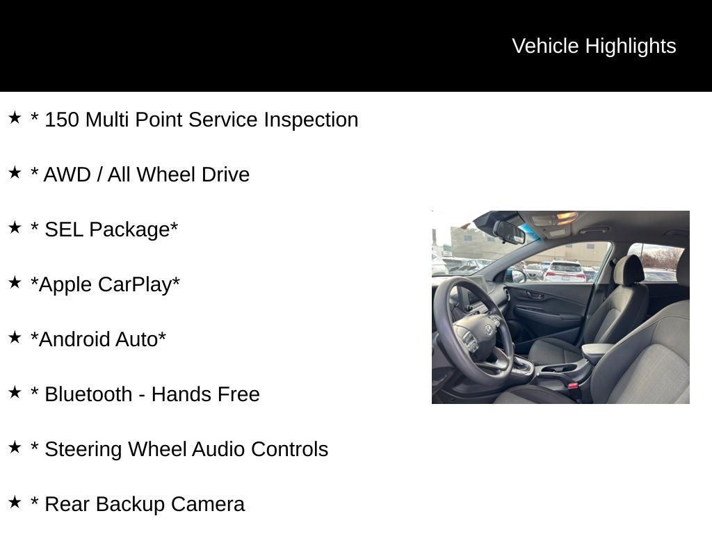 2022 Hyundai Kona SEL