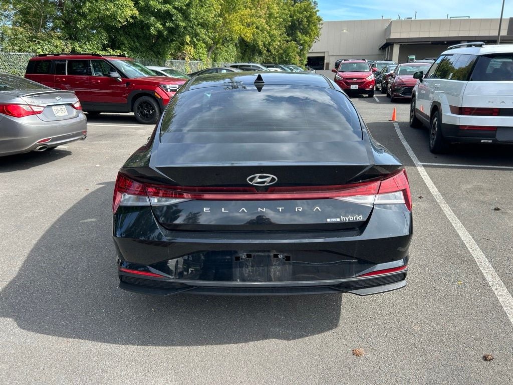 2023 Hyundai Elantra Hybrid Blue