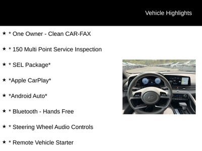 2024 Hyundai Elantra SEL