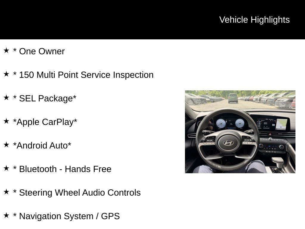 2024 Hyundai Elantra SEL