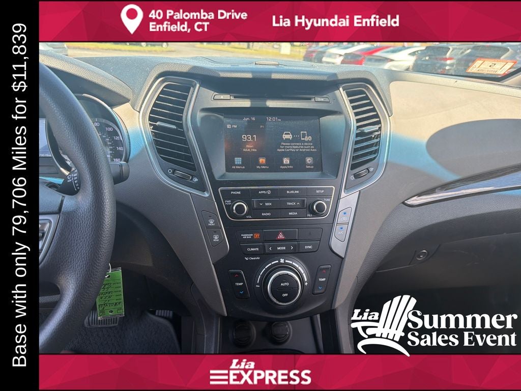 2017 Hyundai Santa Fe Sport 2.4 Base