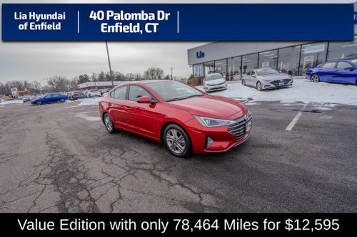 2020 Hyundai Elantra Value Edition