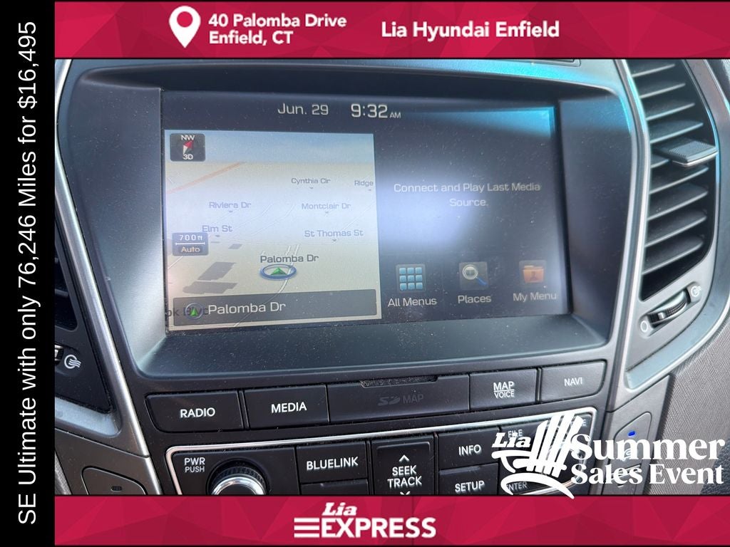 2018 Hyundai Santa Fe SE Ultimate