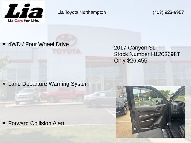 2017 GMC Canyon SLT