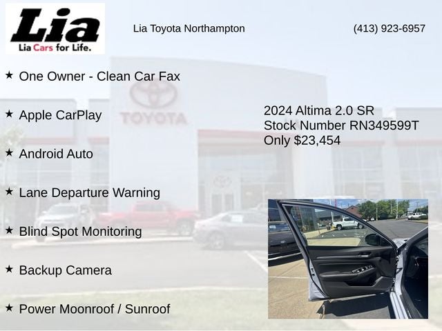 2024 Nissan Altima 2.0 SR