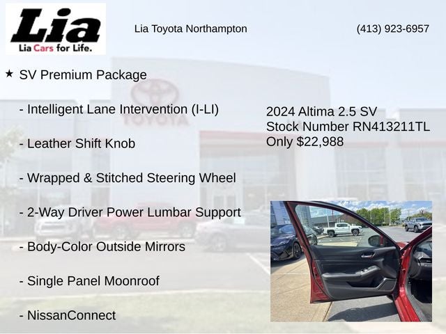 2024 Nissan Altima 2.5 SV