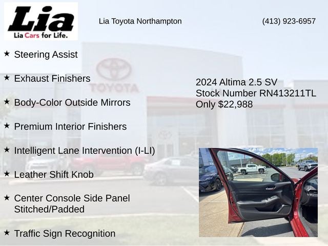 2024 Nissan Altima 2.5 SV