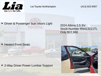 2024 Nissan Altima 2.5 SV
