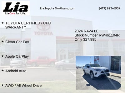 2024 Toyota RAV4 LE