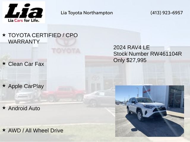 2024 Toyota RAV4 LE