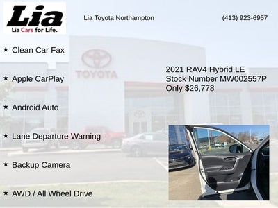 2021 Toyota RAV4 Hybrid LE
