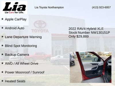 2022 Toyota RAV4 Hybrid XLE