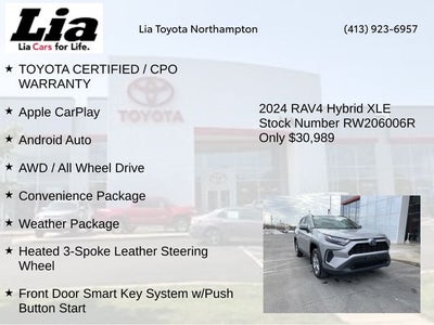 2024 Toyota RAV4 Hybrid XLE