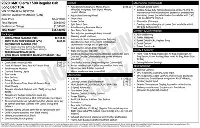 2020 GMC Sierra 1500 Base