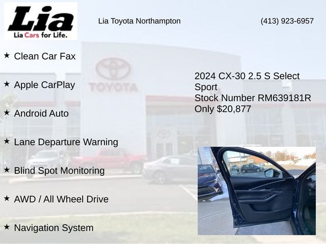 2024 Mazda Mazda CX-30 2.5 S Select Sport