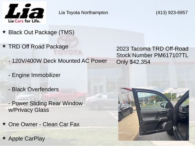 2023 Toyota Tacoma TRD Off-Road V6