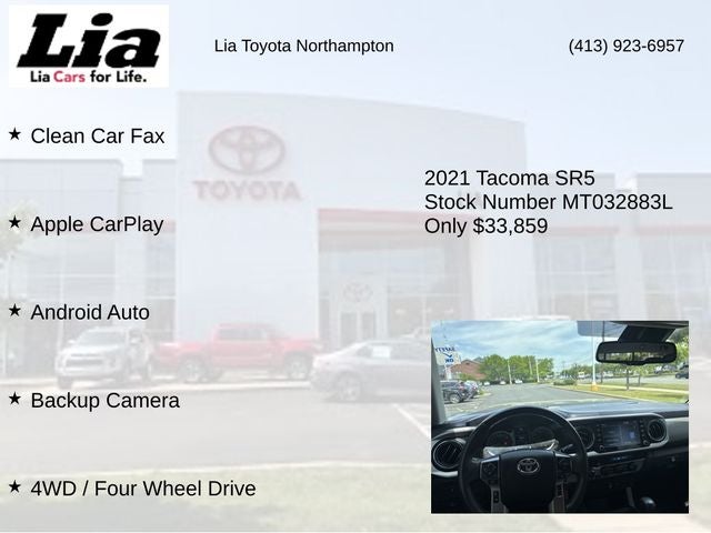 2021 Toyota Tacoma SR5 V6