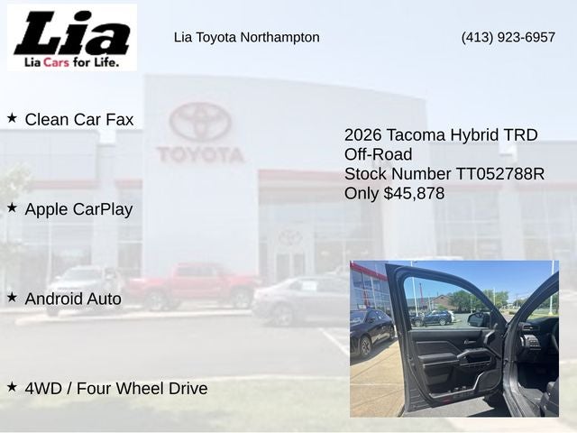 2026 Toyota Tacoma Hybrid TRD Off Road