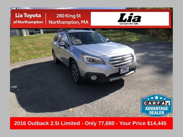 2016 Subaru Outback 2.5i Limited