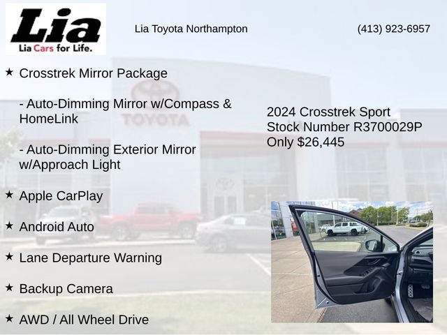 2024 Subaru Crosstrek Sport