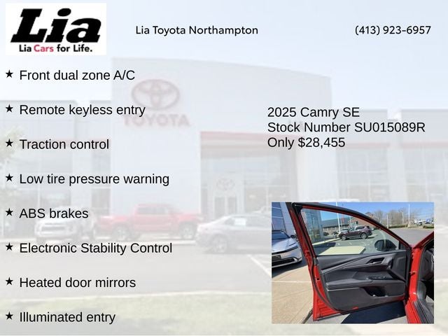 2025 Toyota Camry SE Hybrid